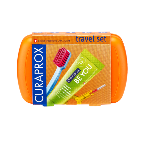 Curaprox Travel Set , Travel toothbrush, Interdental Brush, Toothpaste 10 ml, travel box - Image 4