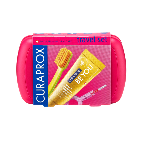 Curaprox Travel Set , Travel toothbrush, Interdental Brush, Toothpaste 10 ml, travel box - Image 5