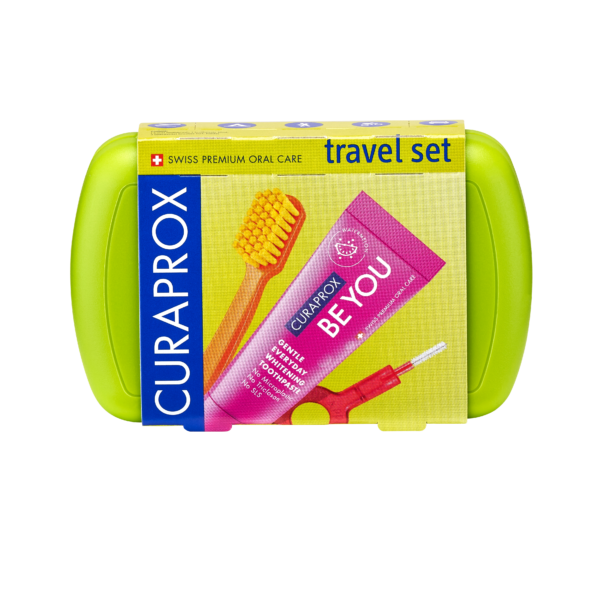 Curaprox Travel Set , Travel toothbrush, Interdental Brush, Toothpaste 10 ml, travel box - Image 6