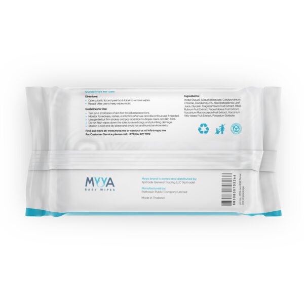 Myya Baby Wipes - Value Pack of 10 - Image 2